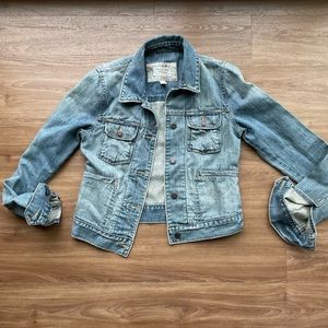 Vintage Abercrombie & Fitch Womens Denim Jean Jacket - size small
